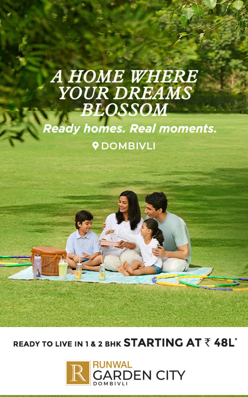 Runwal Garden city banner